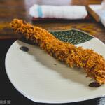 ヨコクラうどん - カリッカリの衣と旨味たっぷりのササミカツ