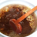 どんころらぁめん - ビーフシチューらぁめん(￥880)。