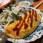 一力 - トマトオムレツ