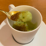 Trattoria NOTO - そら豆の食べるスープ