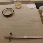 鮨 なんば - カウンター