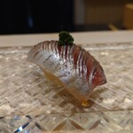 鮨 なんば - 鯵 36℃/19℃