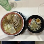 泉一 遠藤 - 塩ラーメン＆チャーシュー丼