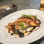 トトト - 煮穴子と焼き茄子の山椒ソース（税別980円）