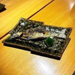 いざかや しん - 旬の魚を使った『鮎塩焼き』です(o^^o)