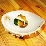 いざかや しん - お品書きの中から、『クリームチーズ醤油漬』をチョイス(o^^o)