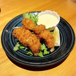 いざかや しん - 自家製タルタルソースと鱧フライの相性が抜群です！！(o^^o)