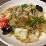 正竜亭 - 野菜炒め、餡と最高のマッチング！！