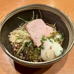 日本料理 たかむら - 冷やしたぬきそば　たかむら麺の夏の楽しみ
