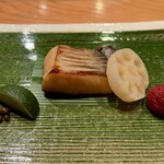 日本料理 たかむら - マナガツオ幽庵焼き