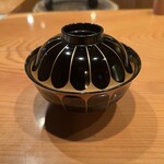 日本料理 たかむら - 菊蒔絵吸物椀