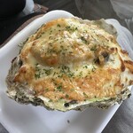 マリンドリーム能生 - 牡蠣グラタン　マカロニも入ってるよ！