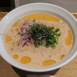 NIBOSHI MANIA - 冷やし金目鯛蕎麦 1200円