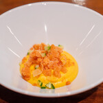 キノシタ - 人参のムース ガスパチョのグラニテ