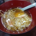 酔來軒 - 小ラーメン(アップ)