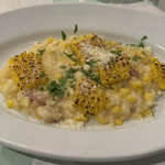 ア フェネステッラ - 嬬恋とうもろこしとグアンチャーレのリゾット(¥2,600) とうもろこし激甘