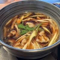蕎麦 蘇枋 - 米澤豚と黄ニラの