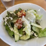 焼肉処 まるます家 - 「シーザーサラダ ハーフ」¥480