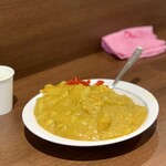 名物 万代そば - カレーライス普通550円