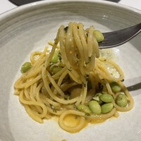 ニシデリア - 自家製ビーゴリ　太めのパスタ