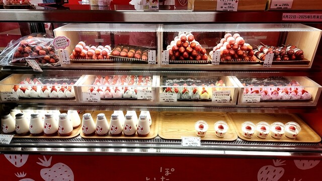 いちご大福専門店 ぽたぽたいちご 帯広ポップアップショップ - 帯広（大福）の写真