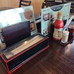 そば処 一庵 - 調味料