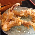 そば処 一庵 - ゲソ天