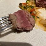 ラ・ターブル・ド・トリウミ - ラム肉の断層(^^)