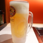 月 - キンキンに冷えたビール