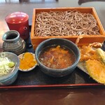 そば処 一庵 - 一庵そば大盛り