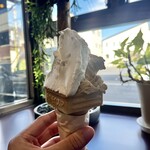 グラスリー トワエ - コーヒー＆ヘーゼルナッツ・ライムシャーベット