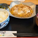 やぶ - カツ煮定食