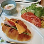 BlueBlue - 早餐套餐B的拼盘，特写！