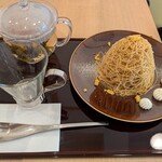 和栗モンブラン＆かき氷 ふわり - 