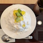 和栗モンブラン＆かき氷 ふわり - 