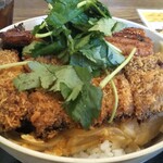 わ楽 - うなぎカツ側