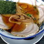 中華麺房 東龍 - チャーシューめん醤油着丼＼(^o^)／