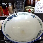 中華麺房 東龍 - 勿論綺麗に完飲❗完食❗❗