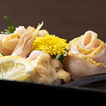 食楽幸房 わかな - 鹿児島産親鶏むね肉タタキ