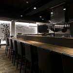 食楽幸房 わかな - カウンター席