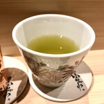 鮨 富かわ - ティーペアリング