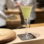 鮨 富かわ - ティーペアリング