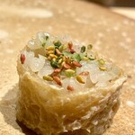 鮨 富かわ - 稲荷巻き