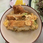 大衆食堂ちとせ - かつ断層(真上)