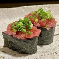 江戸前鮨 ぬけさく - 追加 ネギトロ軍艦