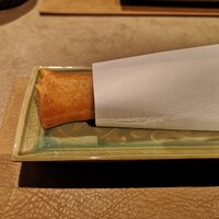 旬華 なか村 - 玉ねぎとトウモロコシの揚げ春巻