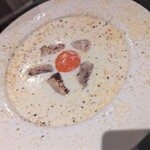 オ山ノ活惚レ - 白子のリゾット