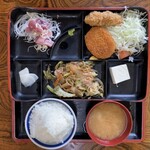 ひがし食堂 - ひがし定食　￥750