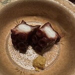 多仁本 - 蛸の柔らか煮。すっきりとしたお味。繊維が口の中で解けます。