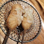 串揚げキッチン だん - とりせせりねぎ塩ソース